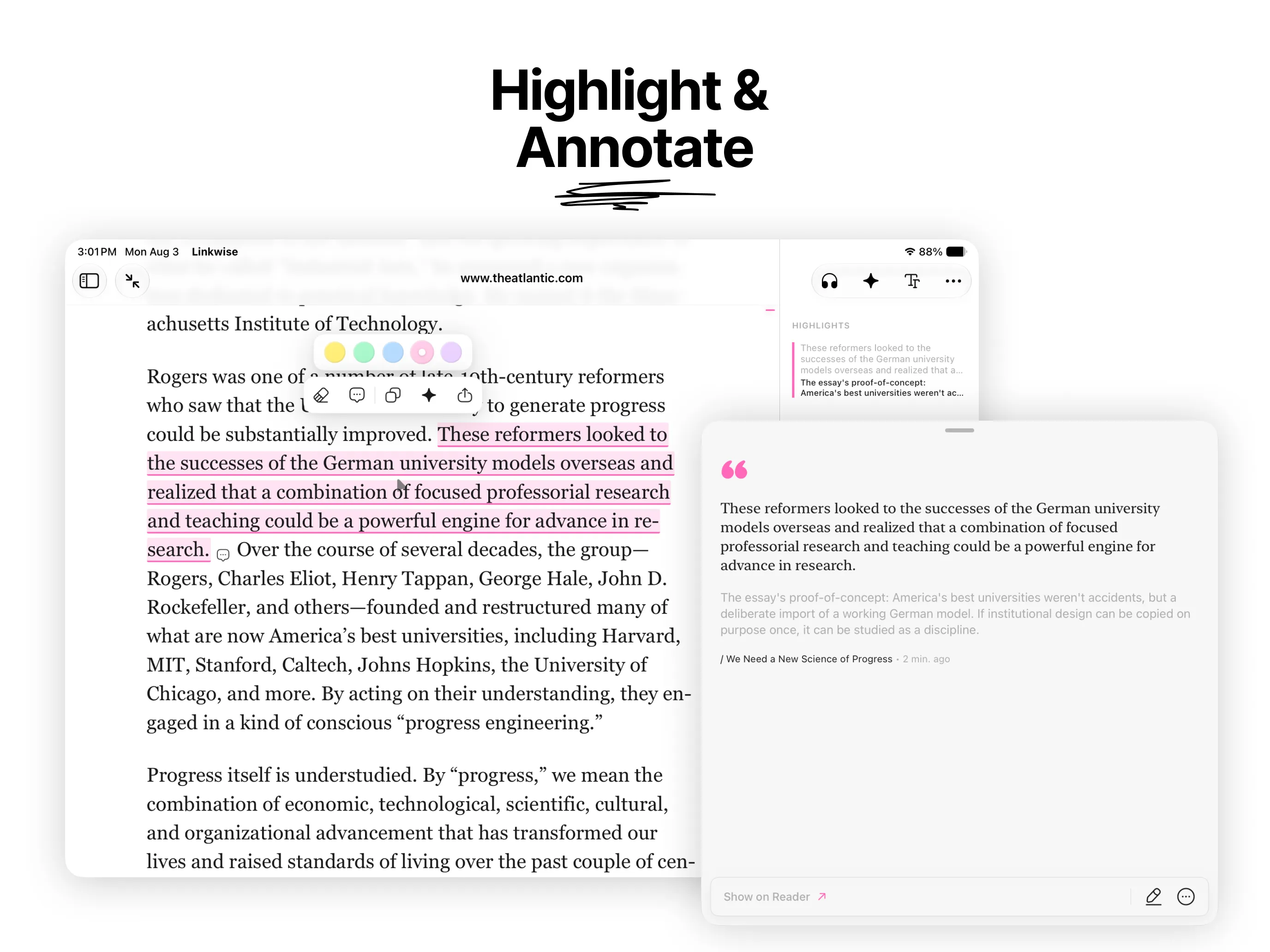 Linkwise is Now on iPad — image 2 of 6